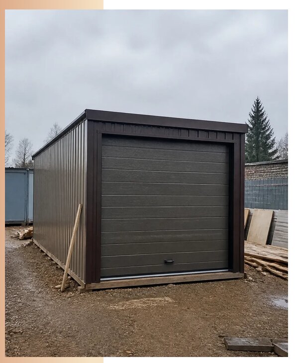 Изготовление и аренда бытовок-гаражей под ключ в Новосибирске