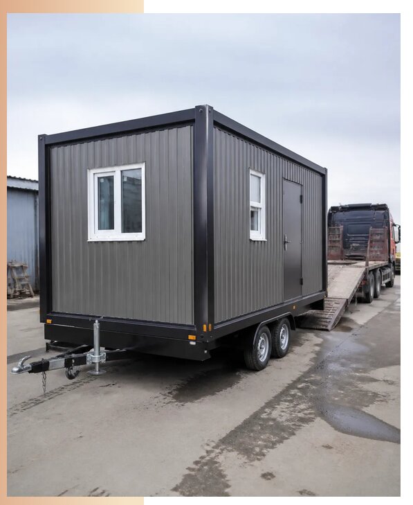Вагончики на колесах в Новосибирске изготовление и аренда